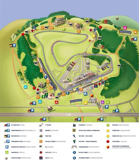 Red Bull Ring Map