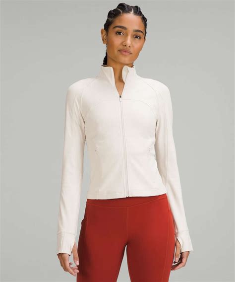 Lululemon Nulu Cropped Define Jacket White Opal Lulu Fanatics