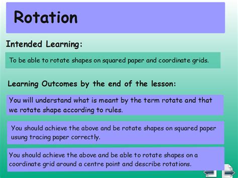 Rotation | Teaching Resources