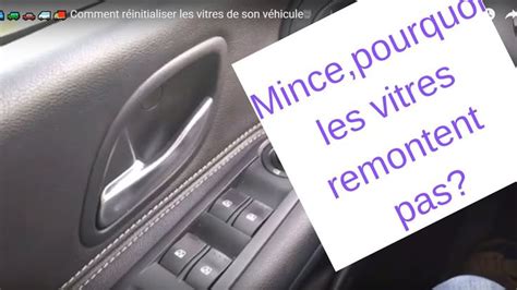 Comment réinitialiser les vitres de son véhicule