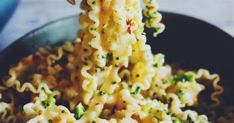 Broccoli And Garlic Pasta With Parmesan Red Pepper Flakes Lemon