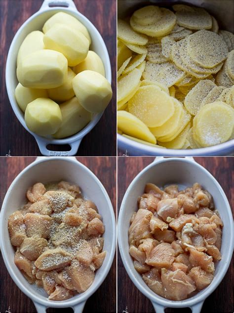 Chicken Mushroom And Potato Casserole Let The Baking Begin