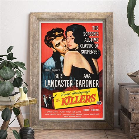 The Killers Vintage Movie Poster 20"x28" - Asgard Press