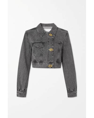 Ganni Jean And Denim Jackets For Women Online Sale Up To Off Lyst