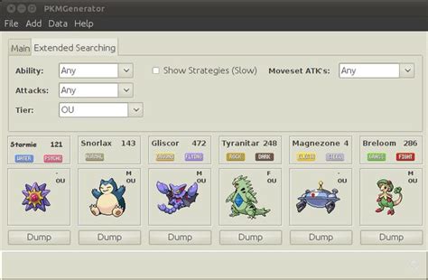 Programming - Pokemon Team Generator | Smogon Forums