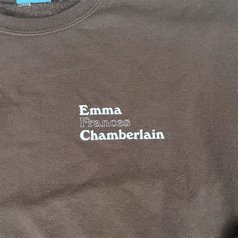 Emma chamberlain merch crewneck Size medium Not... - Depop