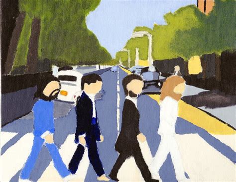 Beatles Abbey Road Painting at PaintingValley.com | Explore collection ...