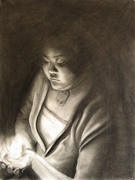 Self Portrait Chiaroscuro By Wingedillusion On Deviantart