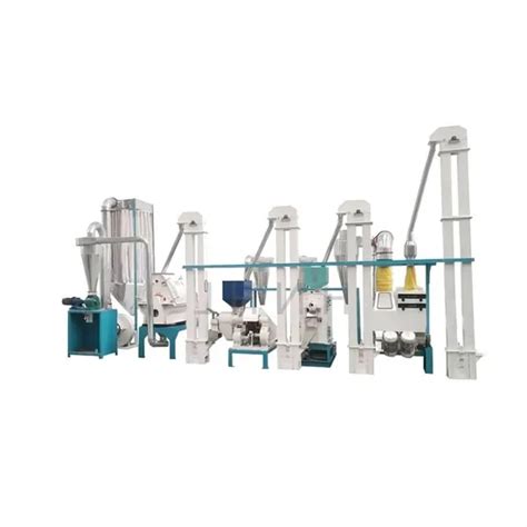 High Efficiency Ton Day Grain Processing Maize Griner Mill Wheat