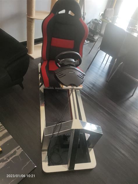 Thrustmaster T80 - Ferrari 488 GTB Edition with seat setup.Can nego., Video Gaming, Gaming ...