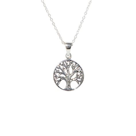 Pendentif Symbole Arbre De Vie Forg En Argent Massif Mes Bijoux Fr