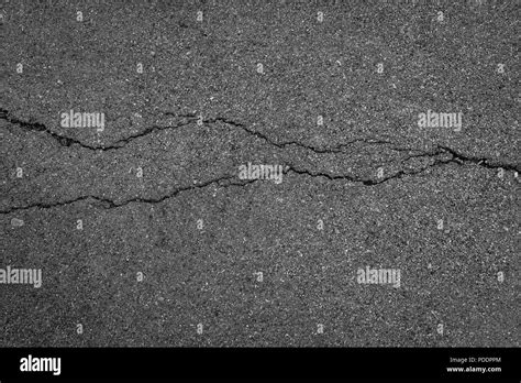 Crack Asphalt Background Stock Photo Alamy