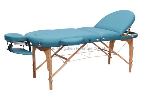 Facial Spa Salon Portable Folding Massage Bed With Carry Bag China