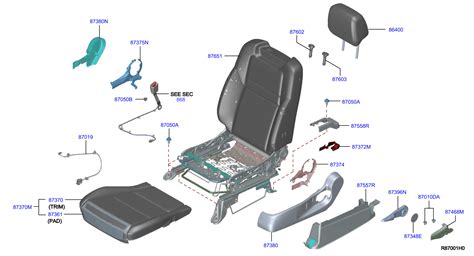 Nissan Frontier Air Bag Seat Sensor Mat 98853 3ja0a Genuine Nissan Part