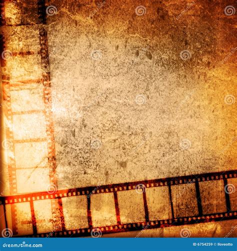 Grunge Film Strip Backgrounds Stock Illustration Illustration Of