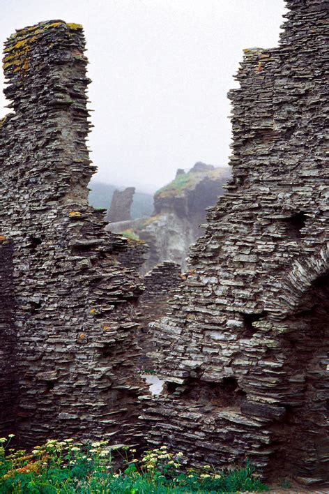 Tintagel Castle On The Bluffs Of Cornwall Is Revealing Its Surprising