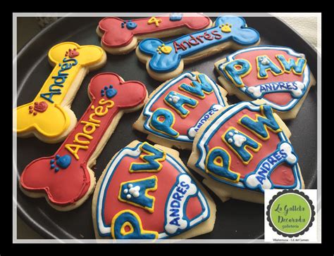 Galletas Paw Patrol Galletas Decoradas Galletas