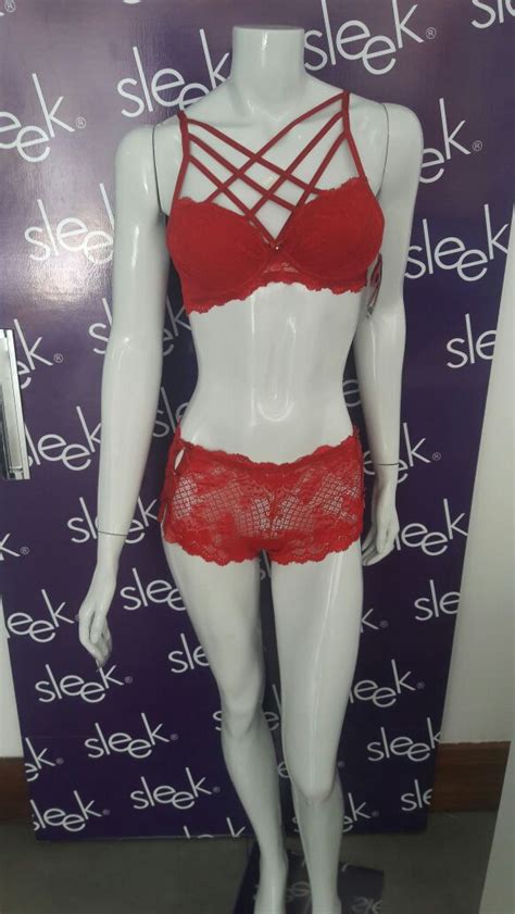 Kit 10 Conjuntos Strappy Rendado Sleek Lingerie