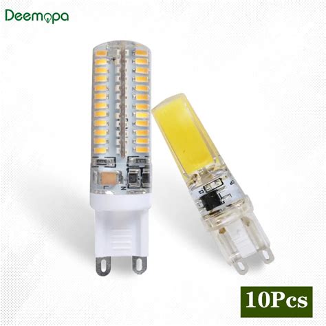 10pcs Lot Led G9 Lamp 220v 6w 7w 9w 10w 12w Led Bulb Smd 2835 3014 