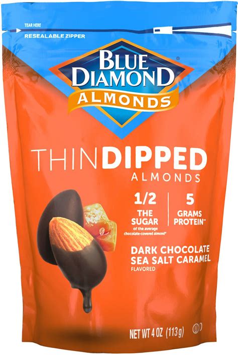 Blue Diamond Introduces New Chocolate Thin Dipped Almonds