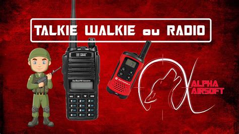 Tutoriel Radio Ou Talkie Walkie En Airsoft R Glages Radio Ctcss