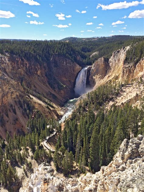 Grandview Point: Grand Canyon of the Yellowstone, Yellowstone National ...