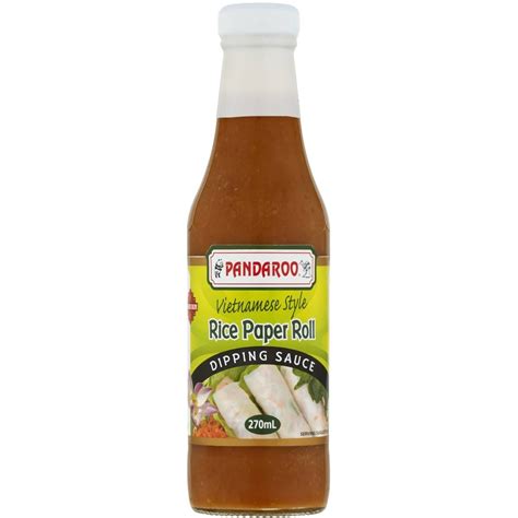 Pandaroo Vietnamese Style Rice Paper Roll Dipping Sauce 270ml | Woolworths