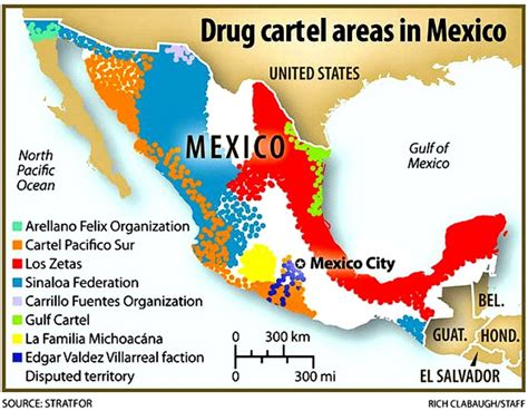 Drug Cartel Map