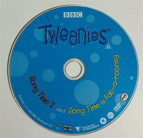 THE TWEENIES SONG Time 2 Song Time Is Fab-A-Rooney (DVD, 2001) BARGAIN ...