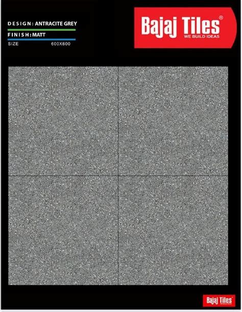 Matte 2x2 Matt Finish Vitrified Wall And Floor Tiles 600 X 600 Mm At ₹ 29