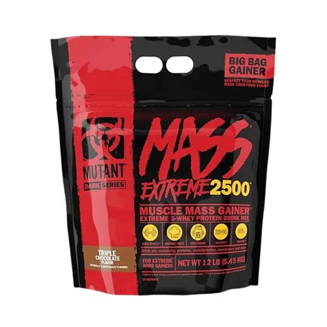 Sữa Tăng Cân Hiệu Quả Mass Extreme 2500 12lbs Mutant