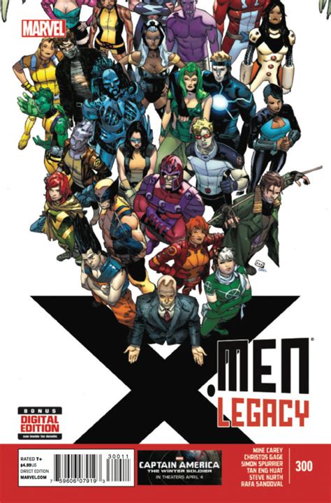 X Men Legacy 300 Forgetmenot Issue