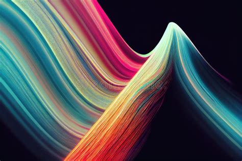 Futuristic Technology Abstract Background With Lines Abstract Neon