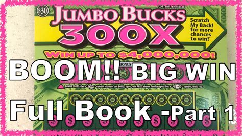 BOOM Finally Found It Full Book Of Jumbo Bucks 300X 600