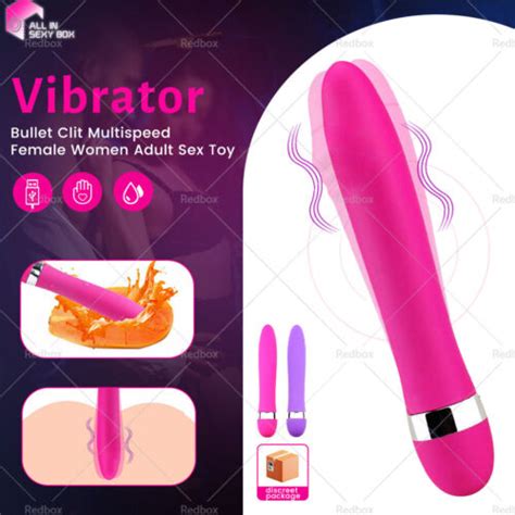 Bullet Dildo Clit Massager G Spot Vibrator Multispeed Female Women