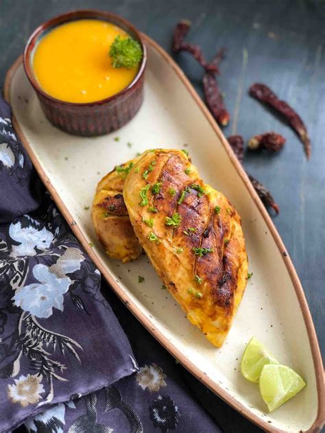 Spicy Mango Lime Grilled Chicken Recipe By Archana S Kitchen