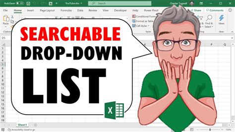 How To Create Searchable Drop Down List In Excel 2016 Printable Online