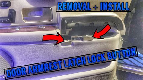 Lincoln Town Car Inside Door Console Lock