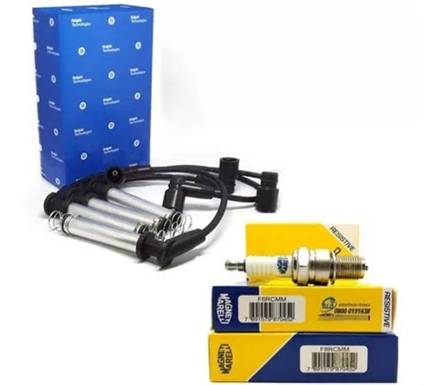 Kit Cabos E Velas Gm Classic Celta Corsa Prisma 1 0 8v Flex