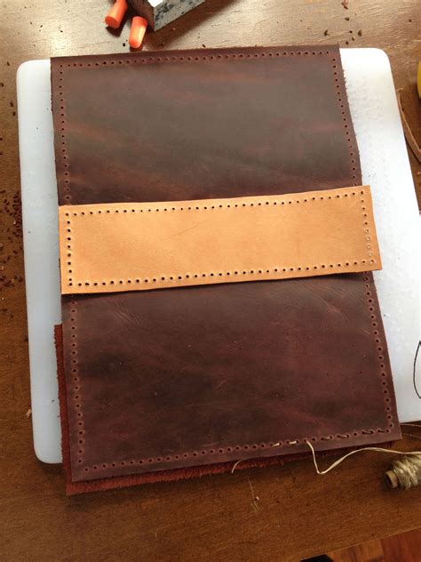 Hand Crafted Leather Book Cover By Sabbatical Arts CustomMade