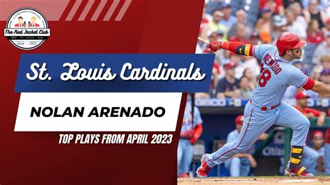 Nolan Arenado St Louis Cardinals Highlights April 2023 YouTube