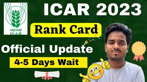 Icar Rank Card Update Icar Rank Card Happy Happy Update Check