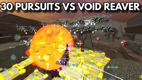 Pursuits Vs The Void Reaver Roblox Tower Defense Simulator Youtube