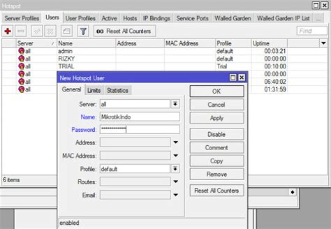 Cara Membuat Hotspot Di Mikrotik Via Winbox Seputarperjalanan