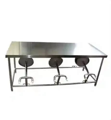 Stainless Steel Dining Table, Upto 8 Seater at Rs 28000/piece in ...