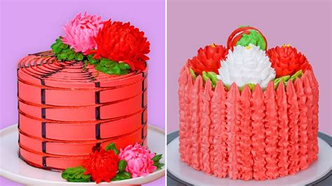 Most Beautiful Flower Cake Ideas So Yummy Colorful Cake Decorating Tutorials Extreme Cake