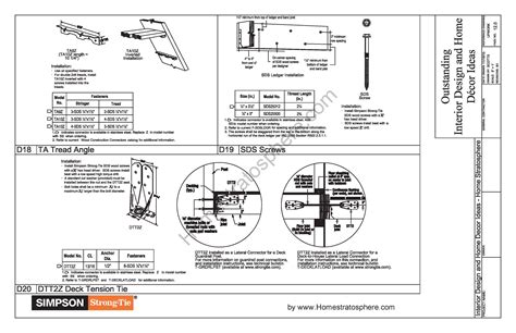 Free 12' X 16' Deck Plan Blueprint (with PDF Document Download)