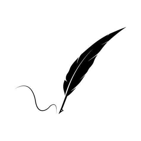 Premium Vector Quill Pen Logo