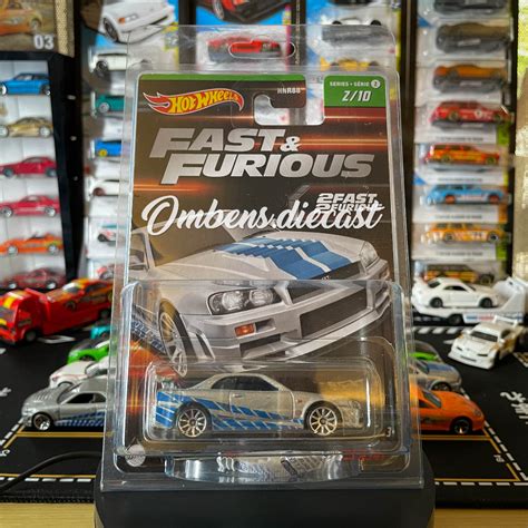 Jual Hot Wheels Nissan Skyline Gt R Bnr Fast And Furious Wave Free Protektor Shopee