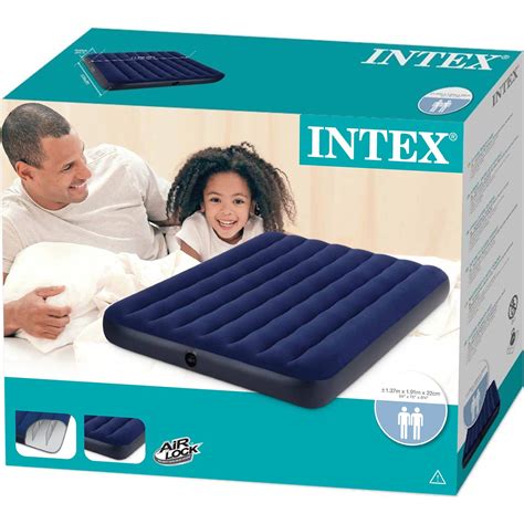 Intex Dura-Beam 64758 Çift Kişilik Ev-Kamp Yatağı - Lacivert Fiyatı